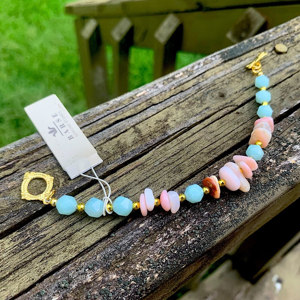 NWT Genuine Stone Bracelet